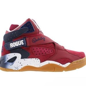 Patrick Ewing’s Burgundy Rogue Sneakers
